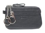 Esquire Pelle Caso Chiave Primavera Key Case Black Nero