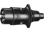 Hella 8JA 001 930-003 Spina - 12V - 7 Poli - Spina: Contatto A Vite - Nero