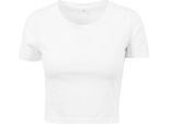 Build Your Brand BY042 | T-Shirt Da Donna / Maglia Singola / Taglio Corto - Colore: Bianco - Taglia: S