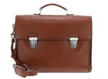Picard Pelle Borsa Da Ufficio Borsa A Tracolla Con Scomparto Per Laptop Toscana Briefcase Camel Marrone