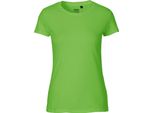 Neutral O81001 | Donna Maglietta Aderente / 100% Cotone Equosolidale - Colore: Lime - Taglia: L