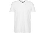 Neutral O61005 | Maglietta Con Scollo A V Da Uomo - Colore: Bianco - Taglia: Xxl