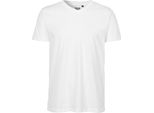 Neutral O61005 | Maglietta Con Scollo A V Da Uomo - Colore: Bianco - Taglia: Xl