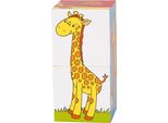 Goki Cubo Animali In Legno, 2 Cubi