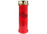 Candela Da Tomba Rossa, Tempo Di Combustione: 100 Ore ( 4 Giorni ), Motivo: Cuore