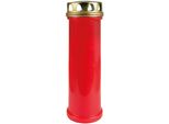 Candela Funebre In Rosso Con Autonomia Di Circa 100 Ore