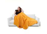 Coperta In Microfibra, Colore: Albicocca, Dimensioni: 150X200 Cm
