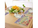 Tovagliette Subacquee Abakuhaus, Design Cartoon Per Bambini, Simpatici Animali Marini, Pesci, Navi Affondate, Barriera Corallina E Bolle, Tiscjdeco In Tessuto Resistente Al Lavaggio Per Sala Da Pranzo E Cucina, Multicolore