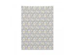 Arazzo Abakuhaus Con Margherite, Immagine Con Fiori Di Camomilla In Morbido Tessuto Microfibra, Colori Chiari Che Non Sbiadiscono, Lavabile, 110 X 150 Cm, Marrone, Giallo, Grigio Chiaro E Bianco.