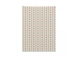 Tappeto Geometrico Abakuhaus, Strisce Curve Orizzontali In Morbido Tessuto Microfibra, Colori Chiari Che Non Sbiadiscono, Lavabile, 110 X 150 Cm, Multicolore