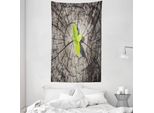 Abakuhaus Arazzo Naturale E Copriletto, Terra Secca Pianeta In Morbido Tessuto Microfibra Lavabile Senza Scolorimento Stampa Digitale, 140 X 230 Cm, Marrone Verde