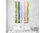 Abakuhaus Arazzo Colorato E Copriletto, Lily Primrose Valley In Morbido Tessuto Microfibra Lavabile Senza Scolorimento Stampa Digitale, 140 X 230 Cm, Multicolore