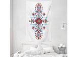 Abakuhaus Arazzo Tribale E Copriletto, Motivo Messicano In Morbido Tessuto Microfibra Lavabile Senza Scolorimento, Stampa Digitale, 140 X 230 Cm, Multicolore