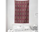 Abakuhaus Arazzo E Copriletto Retrò, Stile Sud-Orientale, In Morbido Tessuto Microfibra, Lavabile Senza Scolorimento, Stampa Digitale, 140 X 230 Cm, Multicolore