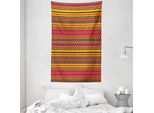 Abakuhaus Arazzo Colorato E Copriletto, Bordi In Morbido Tessuto Microfibra Lavabile Senza Scolorimento Stampa Digitale, 140 X 230 Cm, Multicolore