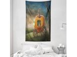 Abakuhaus Arazzo E Copriletto Fantasia, Princess Fairytale In Morbido Tessuto Microfibra Lavabile Senza Scolorimento Stampa Digitale, 140 X 230 Cm, Multicolore