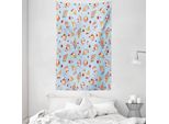 Abakuhaus Arazzo E Copriletto Eis, Motivo Tartan A Quadri In Morbido Tessuto Microfibra Lavabile Senza Scolorimento Stampa Digitale, 140 X 230 Cm, Multicolore