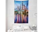 Abakuhaus Arazzo E Copriletto, Hillsborough River Usa In Morbido Tessuto Microfibra Lavabile Senza Scolorimento Stampa Digitale, 140 X 230 Cm, Multicolore