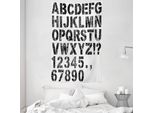 Abakuhaus Tappeto Da Parete E Copriletto, Effetto Grunge Graffiato, Morbido Tessuto In Microfibra, Lavabile Senza Scolorimento, Stampa Digitale, 140 X 230 Cm, Bianco E Nero