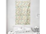 Abakuhaus Arazzo E Copriletto, Ispirazione Tribale, In Morbido Tessuto Microfibra, Lavabile Senza Scolorimento, Stampa Digitale, 140 X 230 Cm, Multicolore