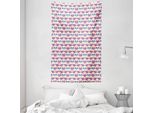 Abakuhaus Arazzo Geometrico E Copriletto, Quadrati Colorati In Morbido Tessuto Microfibra Lavabile Senza Scolorimento, Stampa Digitale, 140 X 230 Cm, Multicolore