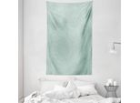 Abakuhaus Arazzo E Copriletto Avorio E Blu, Linee Quadrate In Morbido Tessuto Microfibra Lavabile Senza Scolorimento, Stampa Digitale, 140 X 230 Cm, Azzurro E Avorio