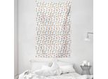 Abakuhaus Arazzo Sportivo E Copriletto, Parachute Jumping Kids In Morbido Tessuto Microfibra Lavabile Senza Scolorimento Stampa Digitale, 140 X 230 Cm, Multicolore