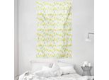 Abakuhaus Arazzo E Copriletto Tulipano, Bouquet Floreale Femminile In Morbido Tessuto Microfibra Lavabile Senza Scolorimento, Stampa Digitale, 140 X 230 Cm, Multicolore