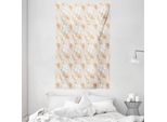 Abakuhaus Arazzo Floreale E Copriletto, Graceful Arte Naturale In Morbido Tessuto Microfibra Lavabile Senza Scolorimento Stampa Digitale, 140 X 230 Cm, Multicolore