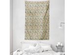 Abakuhaus Arazzo Geometrico E Copriletto, Stile Patchwork A Rombi In Morbido Tessuto Microfibra Lavabile Senza Scolorimento, Stampa Digitale, 140 X 230 Cm, Multicolore
