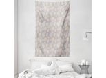 Abakuhaus Shells Arazzo E Copriletto, Disegno Della Lumaca Lunare In Morbido Tessuto Microfibra Lavabile Senza Scolorimento Stampa Digitale, 140 X 230 Cm, Multicolore