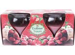 Candele Profumate Confezione Da 2 Candele In Barattolo, Lunga Durata E Profumo Gradevole (Sogno Alla Fragola)