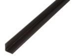 Alberts 423872 Profilo Angolare, Acciaio, 1000 X 20 X 20 X 20 X 1,2 Mm, Set Da 4