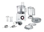 Bosch Multitalent 8 1100 W 3,9 L Robot Da Cucina Trasparente, Bianco Bilancia Incorporata