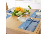 Tovagliette Abakuhaus Con Barca A Vela, San Francisco Bay Bridge Barca A Vela Dal Pier 7 In California Usa Stampa Fotografica Del Simbolo Della Città, Tiscjdeco In Tessuto Resistente Al Lavaggio Per La Sala Da Pranzo E La Cucina, Blu