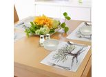 Tovagliette Abakuhaus, Albero Musicale, Chiave Musicale Autunnale, Strudel, Illustrazioni Naturali, Foglio, Design Creativo, Decorazioni Per La Tavola In Tessuto Resistente Al Lavaggio Per La Sala Da Pranzo E La Cucina, Multicolore