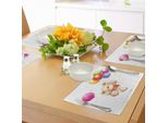 Tovagliette Abakuhaus Con Caricature, Orsacchiotti, Palloncini Colorati E Stelle, Allegri Amici Animali E Stampe Cartoon, Decorazioni Da Tavola In Tessuto Resistente Ai Colori Per La Sala Da Pranzo E La Cucina, Multicolore