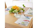 Tovagliette Abakuhaus, Illustrazioni Moderne E Retrò Di Strumenti Musicali Jazz Dai Colori Vivaci, Stampe Artistiche Musicali, Tovagliette Decorative In Tessuto Resistente Ai Colori Per La Sala Da Pranzo E La Cucina, Multicolore