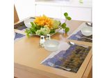 Tovagliette Abakuhaus Saguaro, Paesaggio Desertico Dell'arizona Con Immagine Serale Della Natura Selvaggia Della Montagna Cactus In Primavera, Tiscjdeco In Tessuto Resistente Al Lavaggio Per La Sala Da Pranzo E La Cucina, Marrone Verde