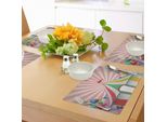 Tovagliette Abakuhaus Zirkus, Tendone Da Circo Vintage Con Animali Da Circo, Decorazioni Da Tavolo In Tessuto Resistente Ai Colori Per La Sala Da Pranzo E La Cucina, Multicolore