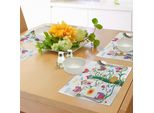 Abakuhaus Tovagliette Con Gufi, Gufi Su Un Albero Con Occhi Pazzi Mosaico Punti Magia Nell'aria Mascotte Notturne Sagge, Tiscjdeco In Tessuto Resistente Al Colore Per La Sala Da Pranzo E La Cucina, Multicolore