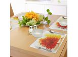 Abakuhaus Tovagliette, Due Diversi Alberi Autunnali Dai Colori Vivaci In Stile Acquerello Woodland Boho, Tiscjdeco In Tessuto Resistente Ai Colori Per La Sala Da Pranzo E La Cucina, Arancione Giallo