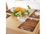 Tovagliette Rustiche Abakuhaus, Assi Di Legno Verticali Immagine Cottage Cabin Vita In Campagna Tema, Tiscjdeco In Tessuto Resistente Al Colore Per La Sala Da Pranzo E La Cucina, Caramello Chiaro E Arancione