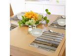 Abakuhaus Tovagliette Rustiche, Recinzione In Legno Di Recupero, Stampa Naturale, Rustica, Casa Di Campagna, Capanna, Villaggio, Madre Terra, Tiscjdeco In Tessuto Resistente Al Colore Per Sala Da Pranzo E Cucina, Marrone