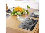 Tovagliette Abakuhaus Africa, Zebra Che Rotola Nella Polvere, Attività Artistica Selvaggia, Mammifero, Foto Ecologica, Tiscjdeco In Tessuto Resistente Al Colore Per La Sala Da Pranzo E La Cucina, Bianco E Nero
