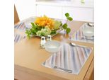 Abakuhaus Tovagliette Moderne, Stampa Grafica Controculturale Con Colori Tenui E Sfumature Digitali, Tiscjdeco In Tessuto Resistente Ai Colori Per La Sala Da Pranzo E La Cucina, Marrone Grigio Tan