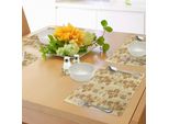 Tovagliette Abakuhaus Weinberg, Figura Cuisine Antico Papiro Egizio Come Pergamena Invecchiata E Sgualcita, Sottobicchieri In Tessuto Lavabile Decorazione Da Tavola Con Stampa, Color Crema