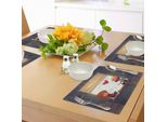 Abakuhaus Tovagliette Di San Valentino, Coppia Romantica E Adorabile A Casa, Sorrisi E Palloncini, Stampa Artistica, Decorazione Da Tavola In Tessuto Resistente Ai Colori Per La Sala Da Pranzo E La Cucina, Multicolore