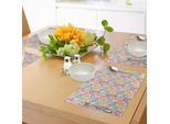 Tovagliette Abakuhaus Paisley, Colorate Con Motivi Floreali E Cerchi In Stile Paisley Vintage, Decorazioni Da Tavola In Tessuto Resistente Al Lavaggio Per La Sala Da Pranzo E La Cucina, Multicolori