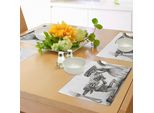 Abakuhaus Tovagliette Del Giorno Dei Morti, Proposta Di Matrimonio Da Fare Per Tutta La Vita Accanto A Dead Day, Stampa Artistica Festiva, Tiscjdeco In Tessuto Resistente Ai Colori Per La Sala Da Pranzo E La Cucina, Bianco